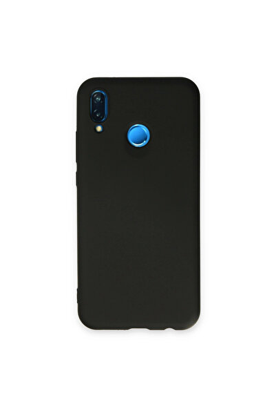 eco port Huawei p20 lite case nano inner velvet silicone - black