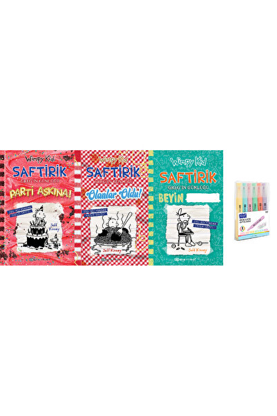 Epsilon Yayınevi Saftirik 20: Parti Aşkına! + Olanlar Oldu + Beyin Bdava 3 Ki...