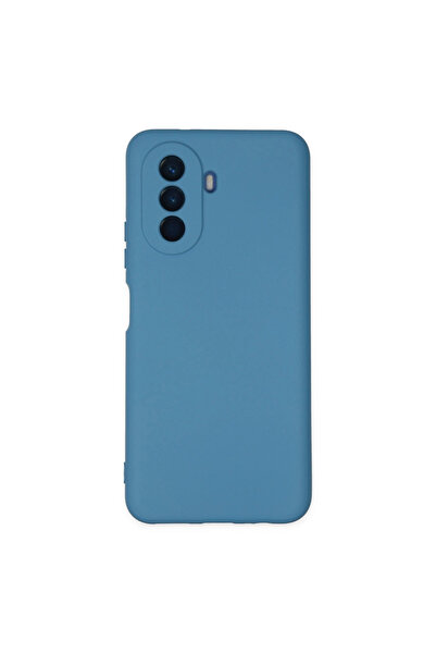 eco port Huawei Nova Y70 Case Nano Velvet Silicone Inside - Blue