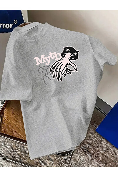 ALEYZA MODA Unisex Oversized Graphic Printed T-Shirt – Casual Streetwear Rela...