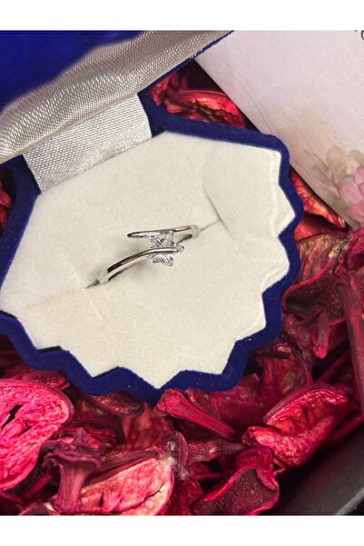 lotusbybuket Vip Model Special Design Star Stone Detailed Steel Silver Adjust...