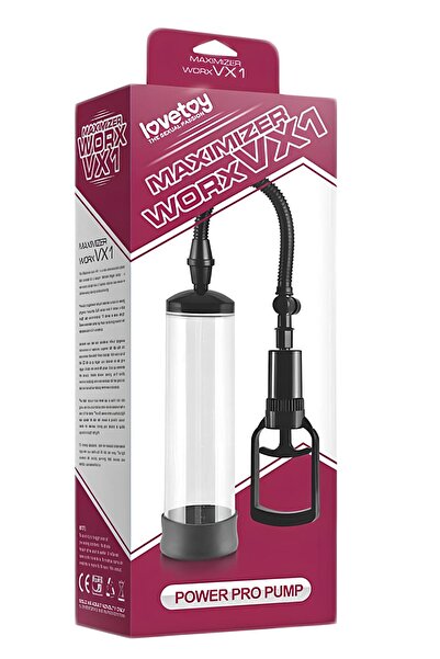 LOVETOY Pompa extender Lovetoy, Maximizer Worx VX1-Power Pro- 21 cm