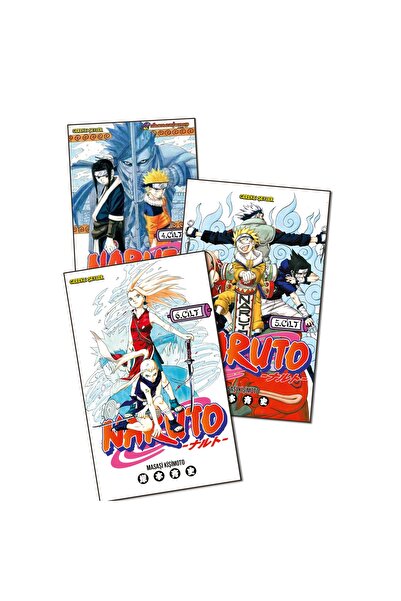 Gerekli Şeyler Yayıncılık Naruto 4-5-6. Ciltler 3 lü Manga Seti