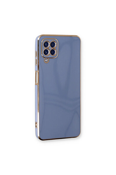 eco port Samsung Galaxy A22 Case Volet Silicone - Blue