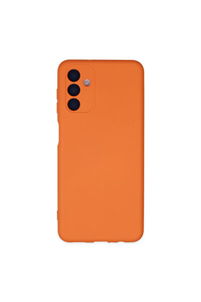 eco port Samsung Galaxy A04s Case Nano Inside Velvet Silicone - Orange