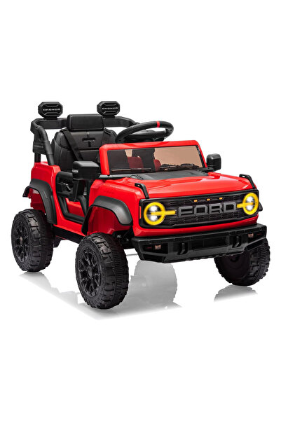 ALBADER Electric Car Ride Licensed Ford Bronco Raptor 12V, Ride on Toys for K...