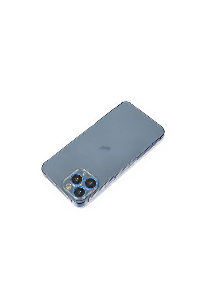 Kuzgun Ticaret iPhone 11 Pro Max Shine Camera Lens Protection Glass - Blue