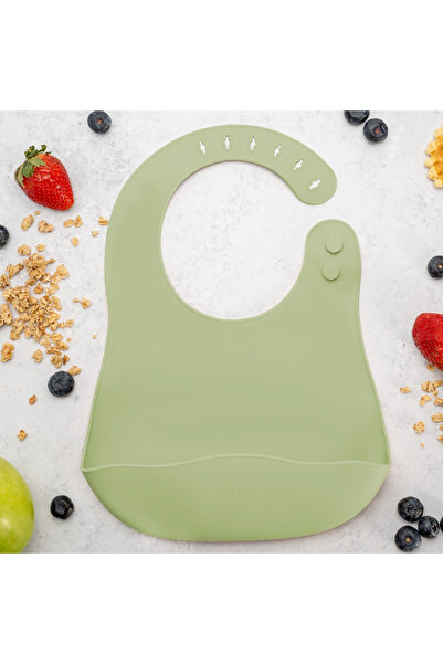 Bebelul Baveta din silicon, AppeKids - VERDE