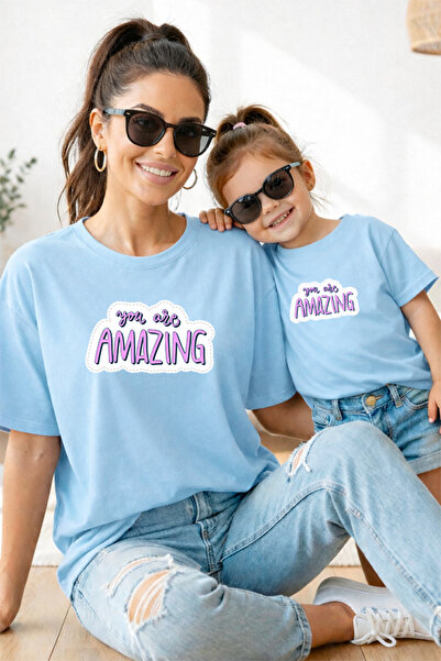 genosha Tricou Mama Fiica 100% bumbac Mama Mini Mama Fiica PRET PER ECHITATE