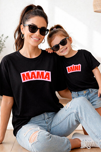 genosha Tricou Mama Fiica 100% bumbac Mama Mini Mama Fiica PRET PER ECHITATE