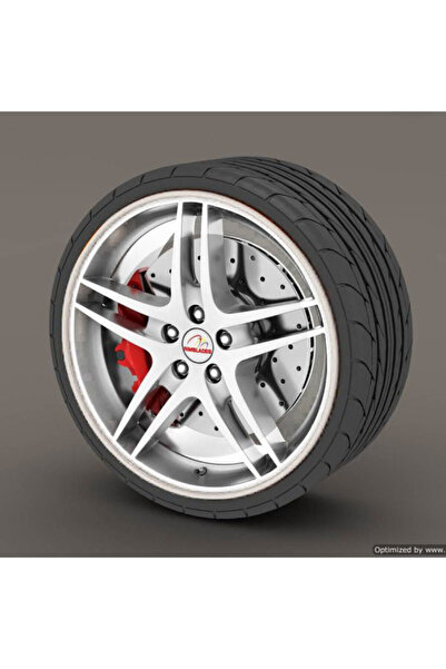 Evelise Rim protection set, Premium quality, 4 plastic rings, WHITE color