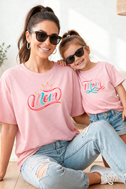genosha Tricou Mama Fiica 100% bumbac Mama Mini Mama Fiica PRET PER ECHITATE