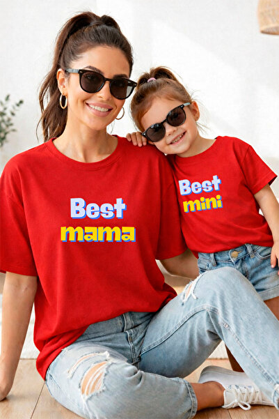 genosha Tricou Mama Fiica 100% bumbac Mama Mini Mama Fiica PRET PER ECHITATE