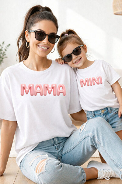 genosha Tricou Mama Fiica 100% bumbac Mama Mini Mama Fiica PRET PER ECHITATE