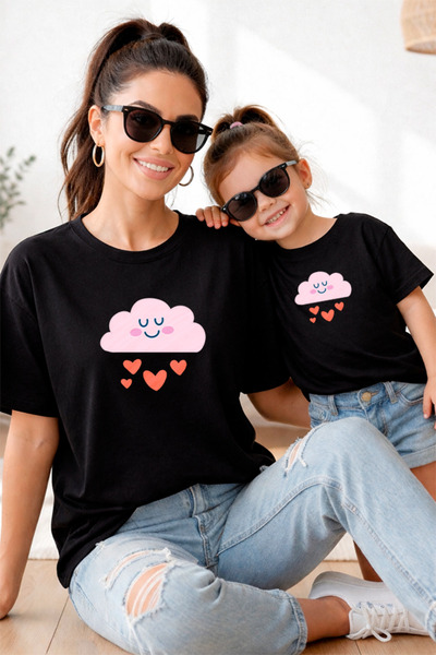 genosha Tricou Mama Fiica 100% bumbac Mama Mini Mama Fiica PRET PER ECHITATE