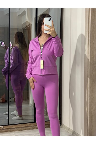 ELA Fuchsia Perfect Match Leggings Set