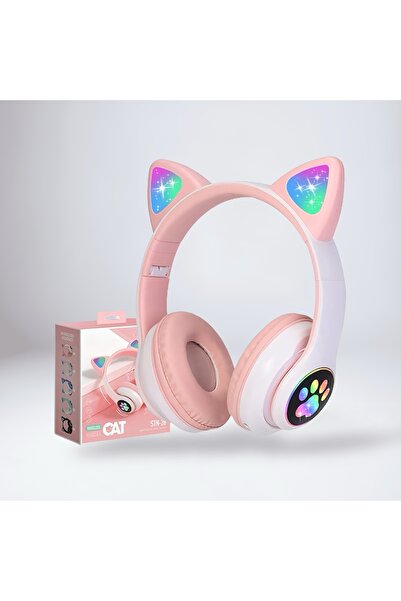 OEM Lovelycure STN-28 Wireless Headphones with LED, Bluetooth 5.0, Strong Bas...