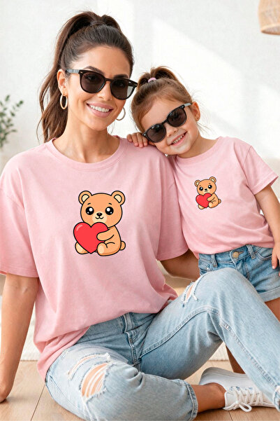 genosha Mother Daughter 100% Cotton T-Shirt Mama Mini Mother Daughter Single ...