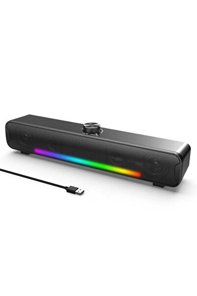 Onikuma L1 Bluetooth-compatible Speaker with RGB Light, Powerful Computer Spe...