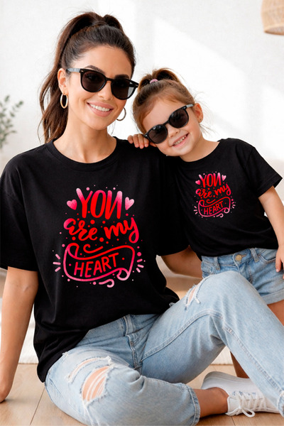 genosha Tricou Mama Fiica 100% bumbac Mama Mini Mama Fiica PRET PER ECHITATE