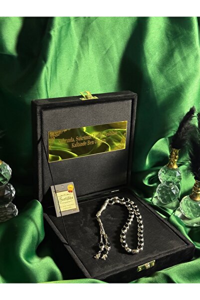 zikirmatik Kişiye özel , sertifikalı Çelik mine işlemeli Tesbih,collection