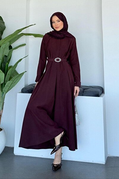 Şulemoda Giyim Selene Jumpsuit Burgundy