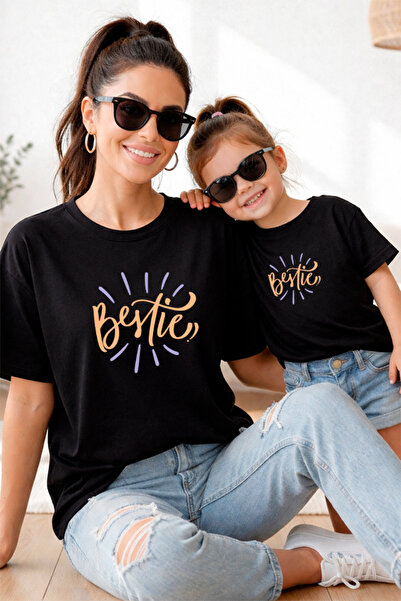 genosha تي شيرت ماما جيرل 100% قطن من القطن، تي شيرت ماما ميني للأم والابنة ب...