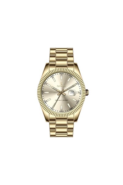 Raymond - Rym-613053 Men's Wristwatch - Stainless Steel - New Season Gold