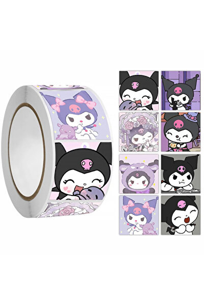 EFA Kuromi Stickers 1 Rulo (500 Parça)