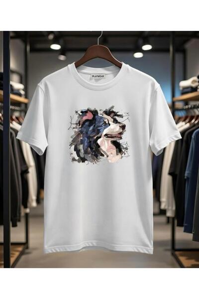 playwear تي شيرت مطبوع بتصميم كولري دريمينج من PLAY WEAR للجنسين مقاس كبير الحجم