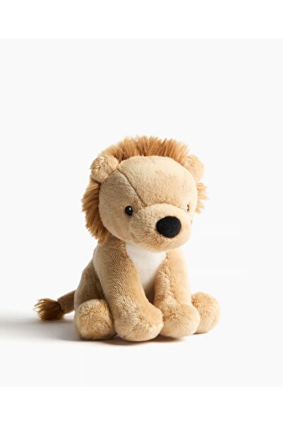 SHIVA Gift & More Mini Aslan Şekilli İşleme detaylı ve aplikeli yumuşak oyunc...