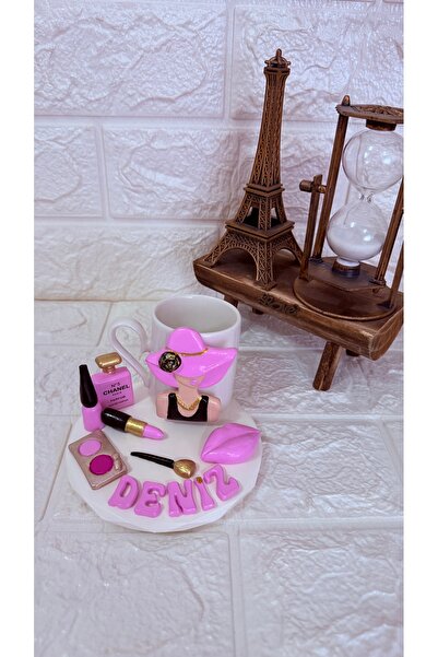 DP Tasarım Evi Özel İsimli Makyaj Ve Moda Tasarım El Yapımı Hediyelik Kahve F...