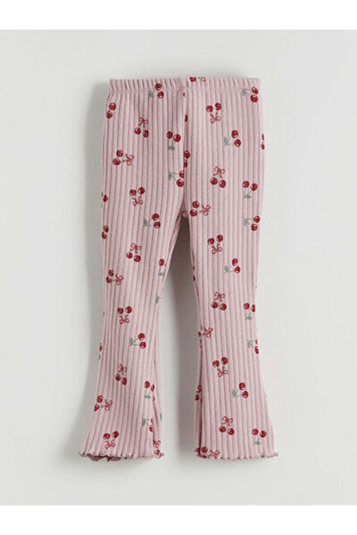 LC Waikiki بنطلون ليجنز للفتيات الصغيرات مع حزام خصر من UZG STORE