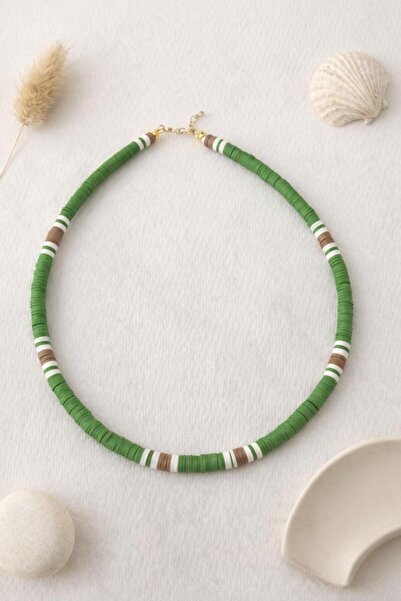 Archhazel Jewelery Olive Mix Fimo Kolye