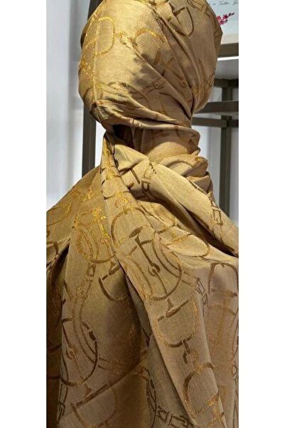 HAREM SCARF Maria desen oksit rengi şal