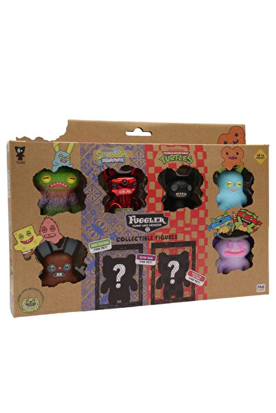 TOYFEST Fuggler Funny Ugly Monster Figure Set of 8 – Includes 2 Surprise Char...