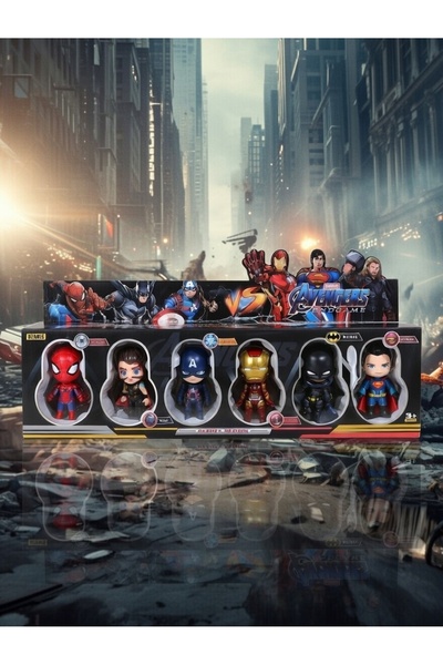 BESTTOYS 6'li figür set Avengers