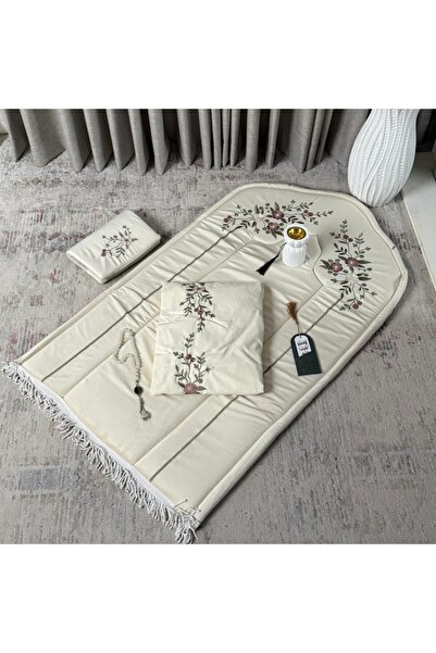 Gerenic Luxury Royal Prayer Rug Set of 3 Pieces