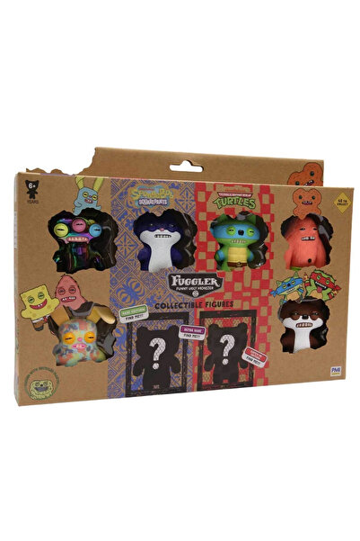 TOYFEST Fuggler Funny Ugly Monster Figure Set of 8 – Includes 2 Surprise Char...