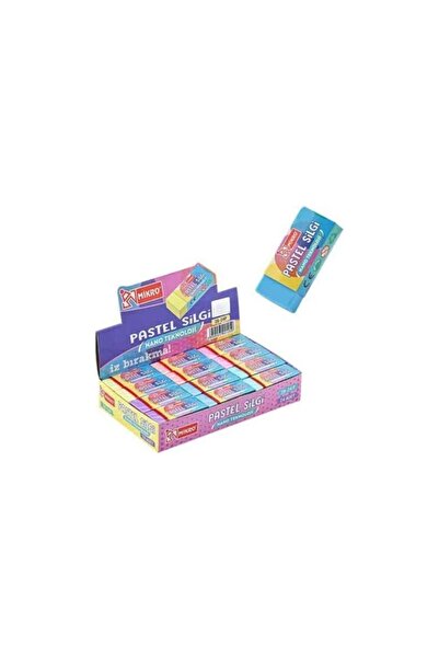Mikro 2B-24P Pastel Soft Eraser 4 Pieces