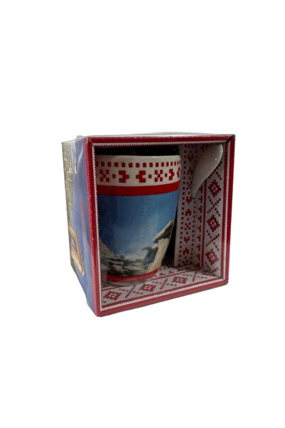 OEM Traditional mug with spoon set