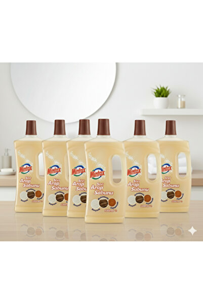Mintax Liquid Arabic Soap 1Lt 6 Pcs