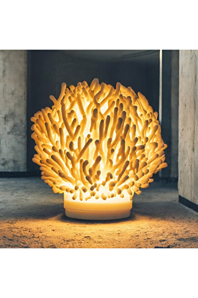 METU SHOP Dekoratif Masa Lambası Lia Abajur Estetik Aydınlatma Ürünü