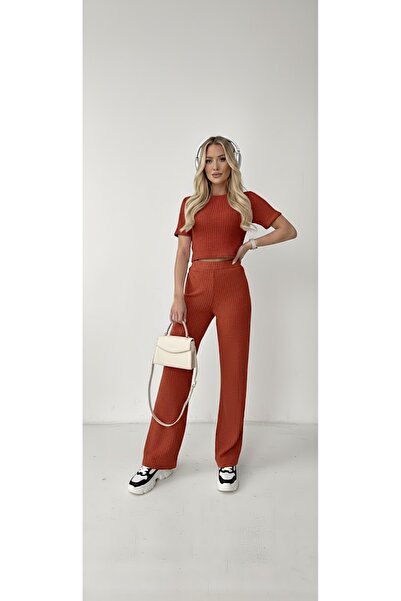 THEBEK Women's Bubble Casual Summer Comfortable Loose Fit Elastic Cuffed Crop...