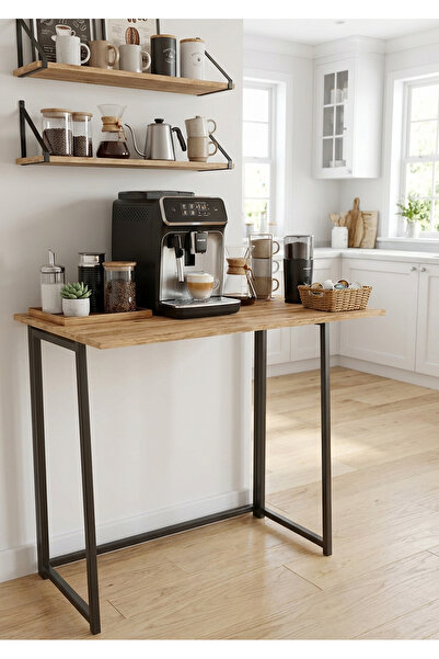 YüceerHome DemKöşe Katlanabilir Kahve Köşesi ve Mini Tezgâh