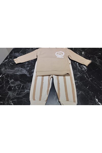 SMİLE BEJ BEBEK TAKIMI