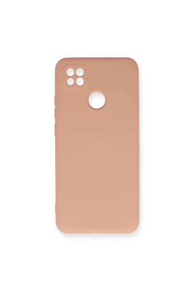 eco port حافظة Redmi 9c من السيليكون المخملي الداخلي النانوي - بودرة