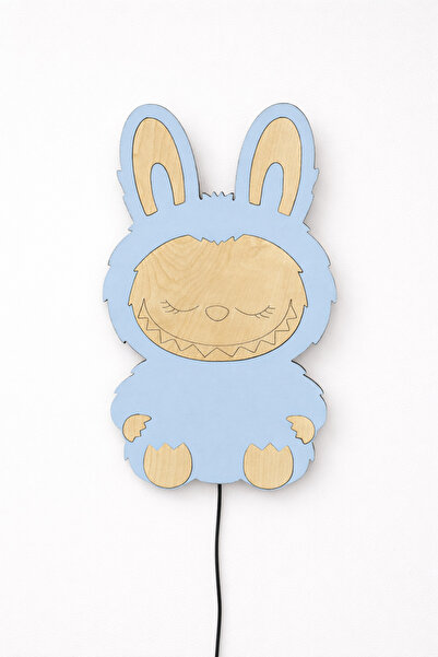 ineffable store tarif edilemez Uykucu Tavşan Ahşap Gece Lambası