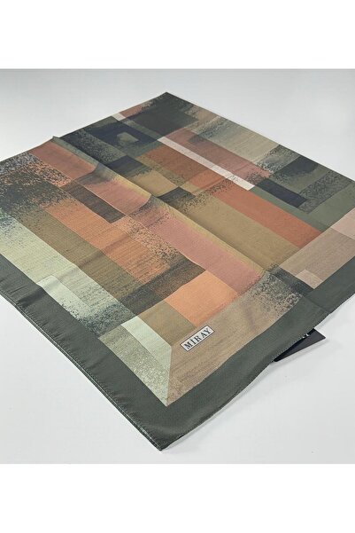 MİRAY Eșarfă supradimensionată din bumbac organic Nevada - 120 x 120 - 06246 05