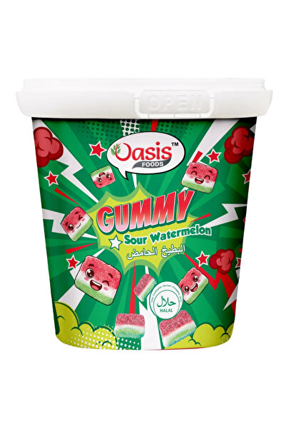 Oasis Sour Gummy Watermelon 160g x 24